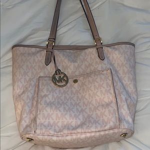 Michael Kors Pink Tote Purse
